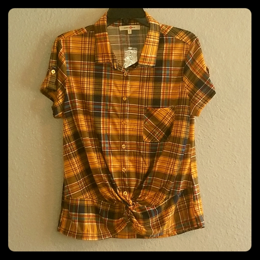 New Button Down Blouse